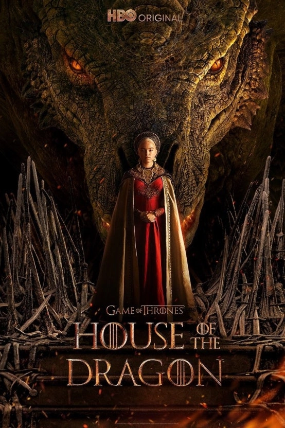 쿠팡플레이 hbo 추천 하우스 오브 드래곤 포스터