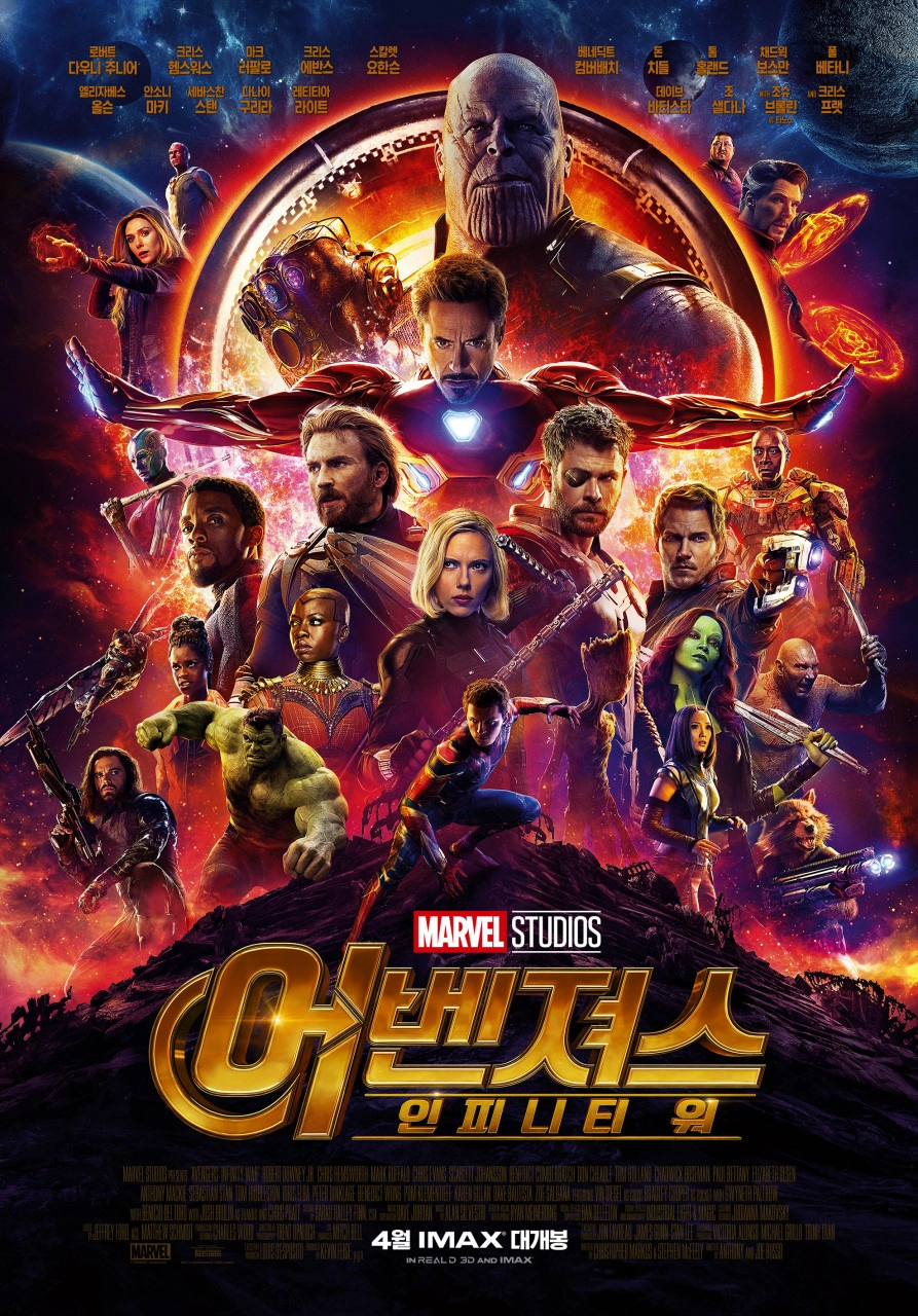 마블 페이즈3 정주행 순서 인티니티워 포스터